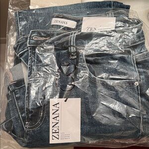 Zenana Outfitters Dark Blue Denim Jeans